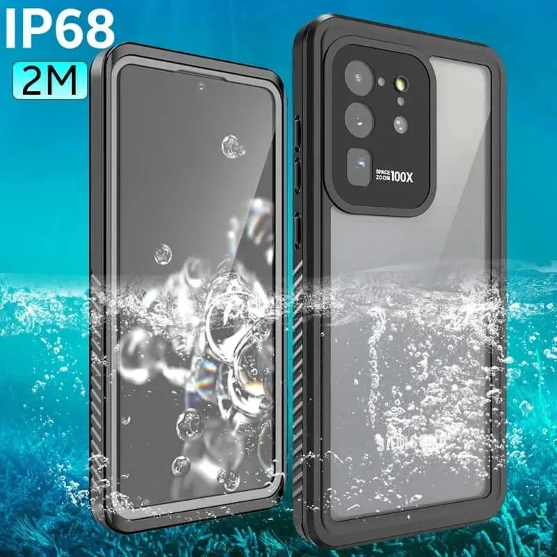 Waterproof Galaxy Phone Case | S22-S8 | 2M IP68