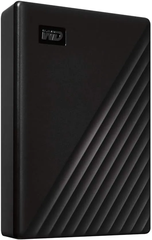 WD 5TB My Passport, Portable External Hard Drive, Black, backup software with defense against ransomware, and password protection, USB 3.1/USB 3.0 compatible - WDBPKJ0050BBK-WESN