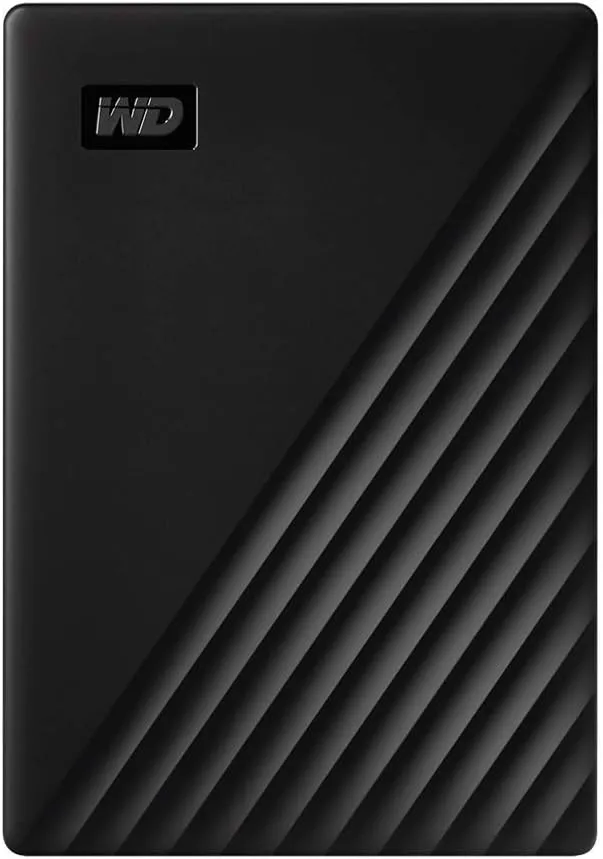 WD My Passport 2 TB Portable Hard Drive - External - Black - WDBYVG0020BBK-WESN (Renewed)
