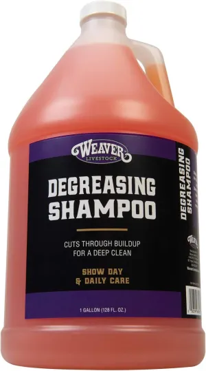Weaver Leather Degreasing Shampoo, White, 128 oz