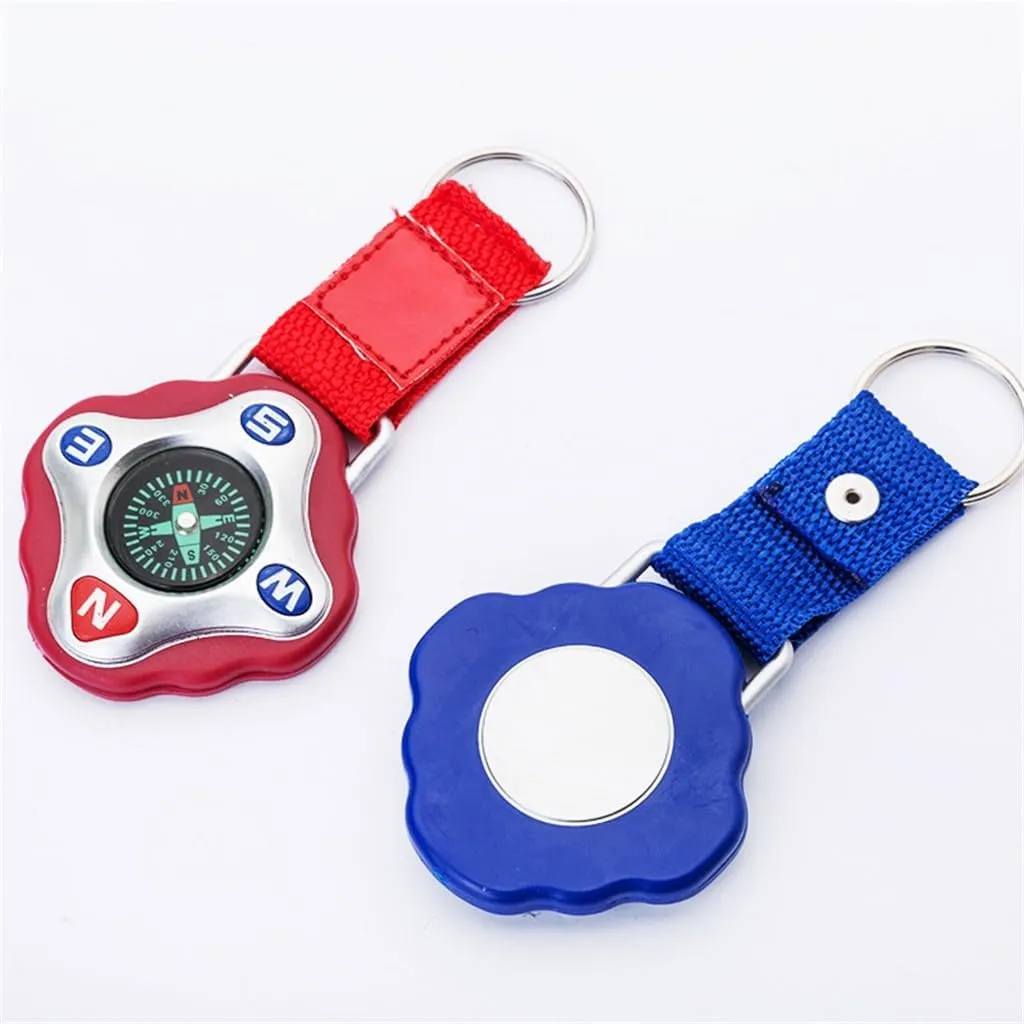 Webbing Compass Key Chain Lugga Clothing Guide Needle Outdoor Sports Necessities