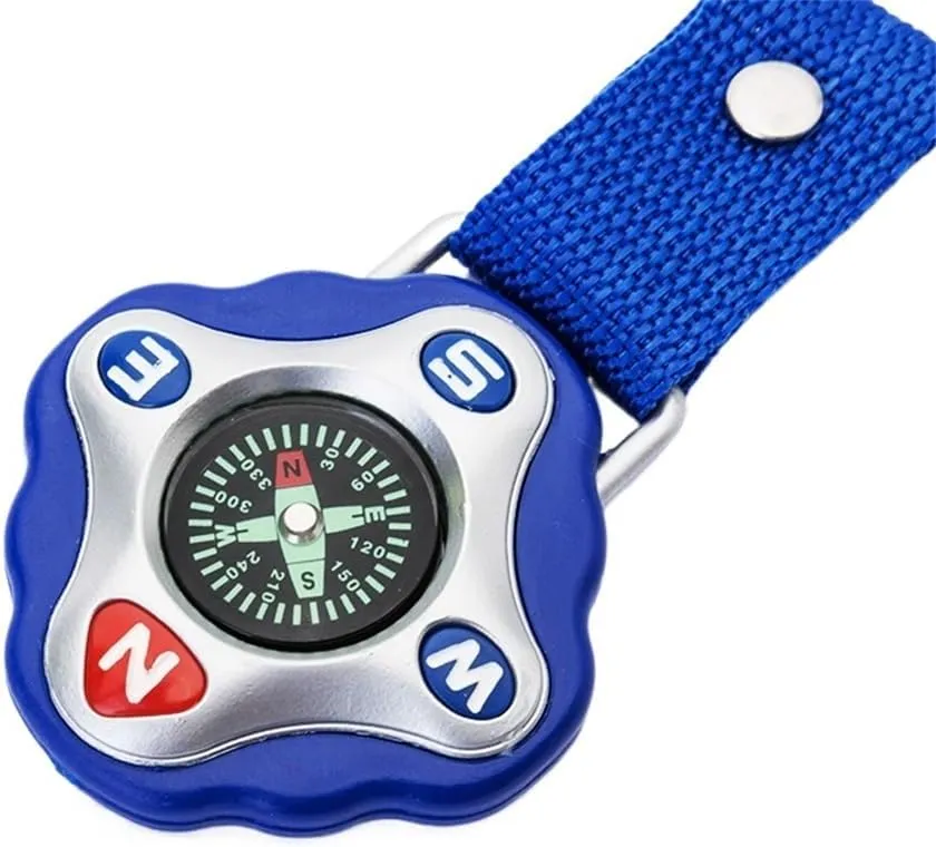 Webbing Compass Key Chain Lugga Clothing Guide Needle Outdoor Sports Necessities