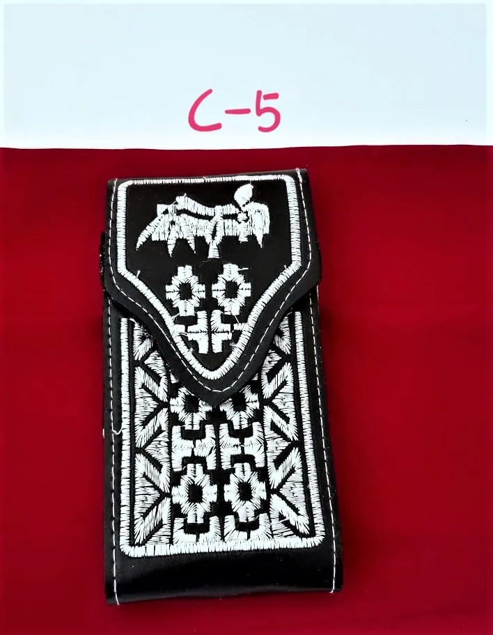 Western Cellphone Case Leather  Belt Loop