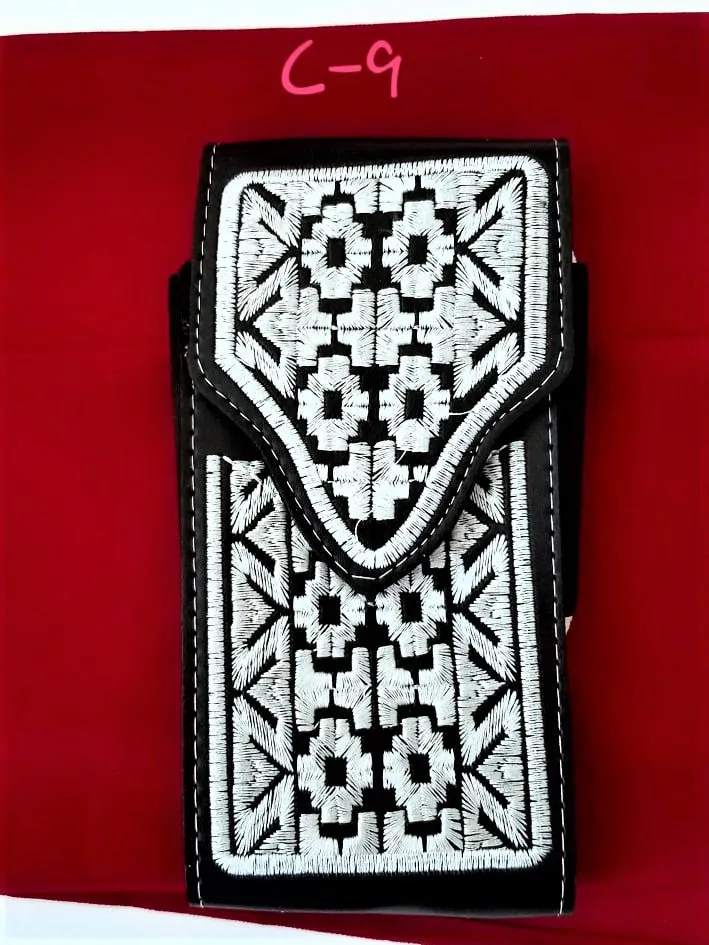 Western Cellphone Case Leather  Belt Loop
