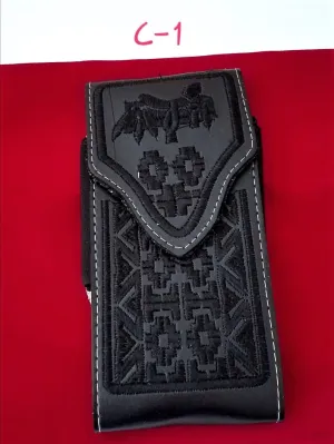 Western Cellphone Case Leather  Belt Loop
