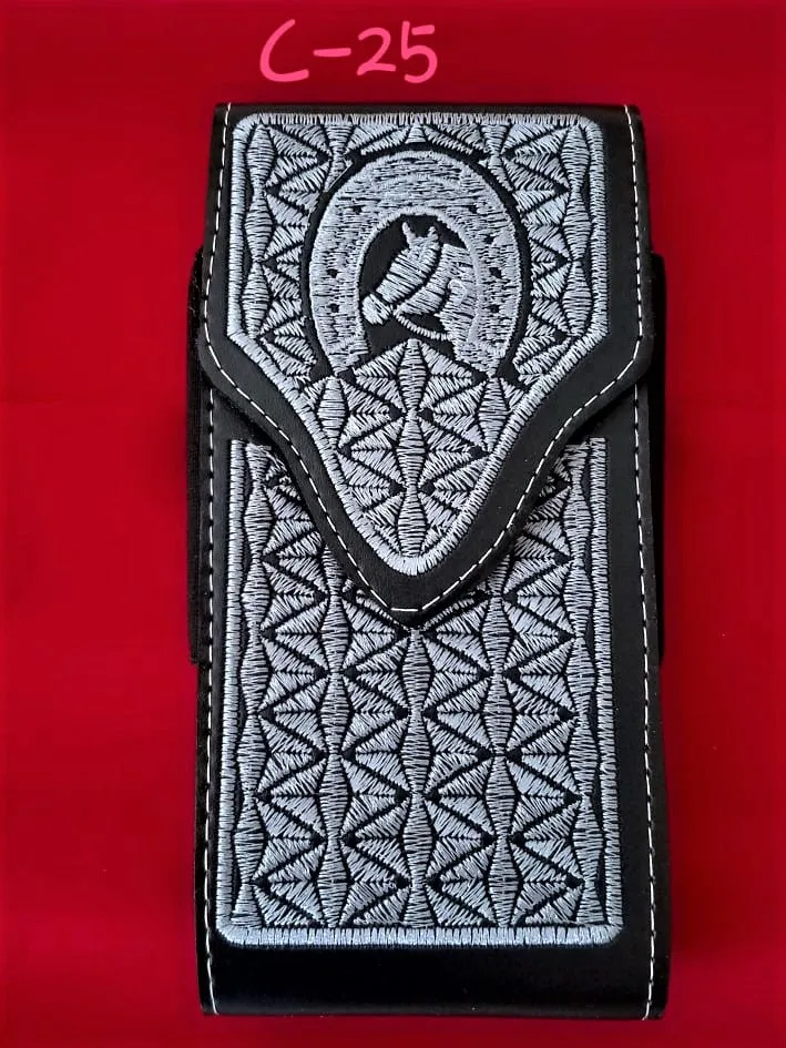Western Cellphone Case Leather  Belt Loop