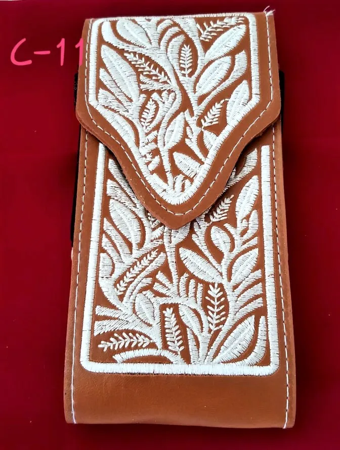 Western Cellphone Case Leather  Belt Loop