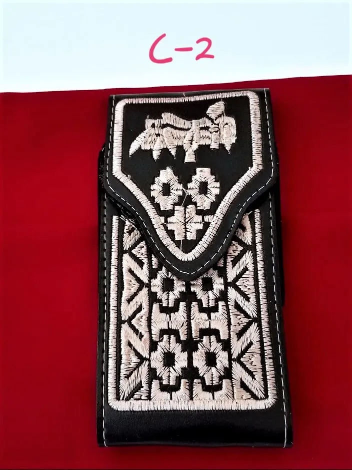 Western Cellphone Case Leather  Belt Loop