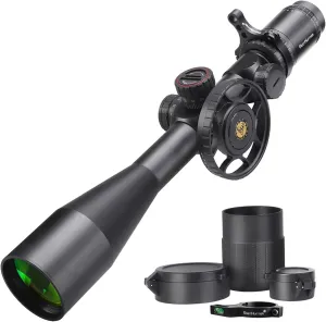 WestHunter Optics WHI Series Hunting Scope, 30 mm Tube First Focal Plane Red Green Illuminated Etched Glass Reticle Tactical 1/10 MIL Shooting Scopes