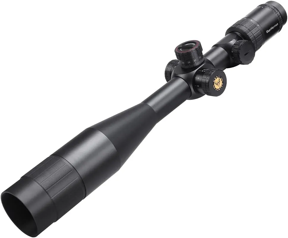 WestHunter Optics WHI Series Hunting Scope, 30 mm Tube First Focal Plane Red Green Illuminated Etched Glass Reticle Tactical 1/10 MIL Shooting Scopes