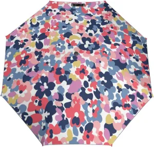 Windproof Travel Umbrellas for Rain,Colorful Flower Cute Durable & Compact Umbrella-Waterproof Canopy for Backpack, Purse, Portable, Umbrella for Travel