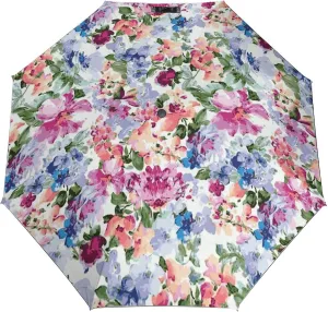 Windproof Travel Umbrellas for Rain,Flower Colorful Cute Durable & Compact Umbrella-Waterproof Canopy for Backpack, Purse, Portable, Umbrella for Travel