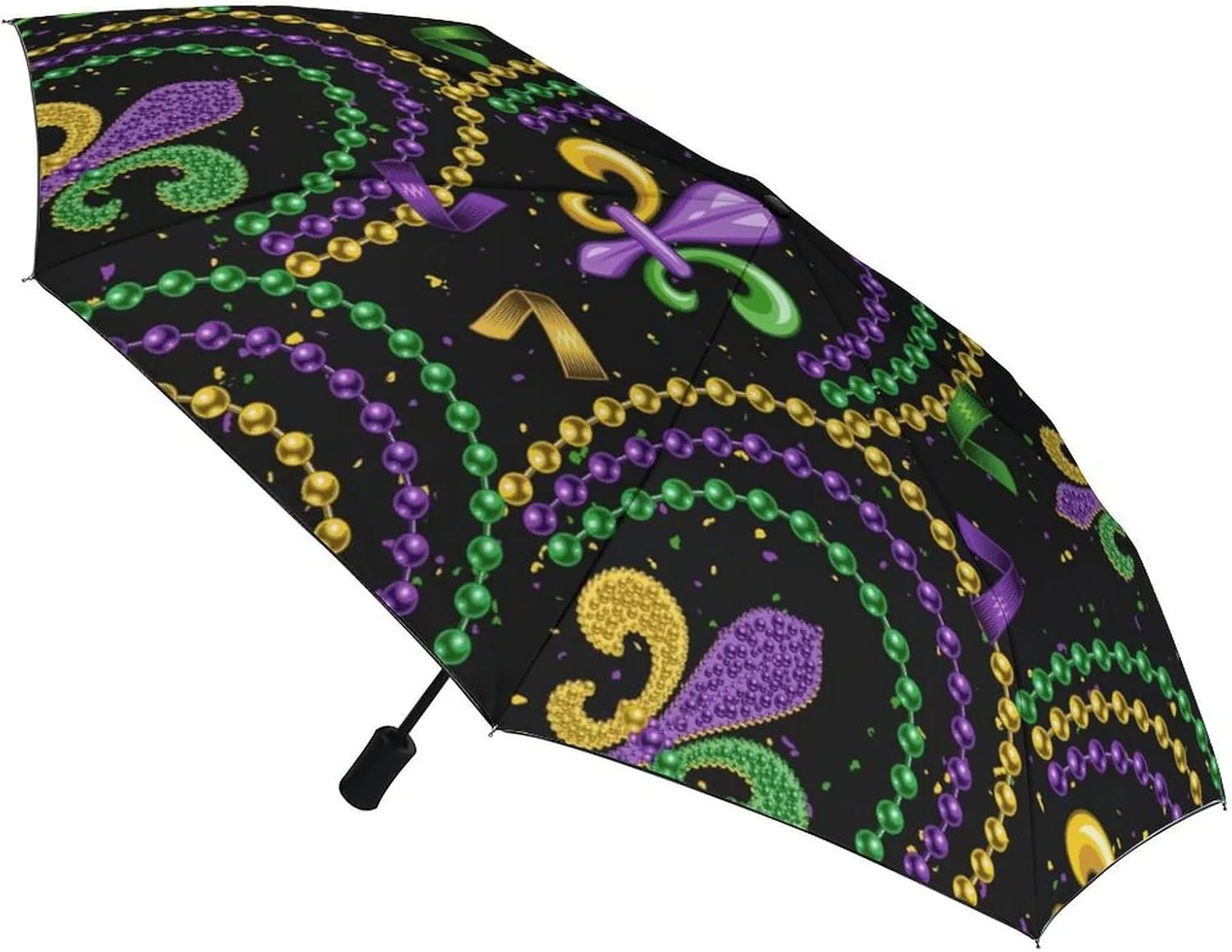 Windproof Travel Umbrellas for Rain,Groovy Flame Fire Pattern Durable & Compact Umbrella-Waterproof Canopy for Backpack, Purse, Portable, Umbrella for Travel