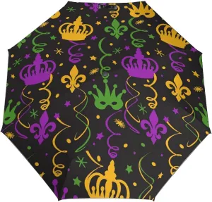 Windproof Travel Umbrellas for Rain,Underwater Creatures Durable & Compact Umbrella-Waterproof Canopy for Backpack, Purse, Portable, Umbrella for Travel