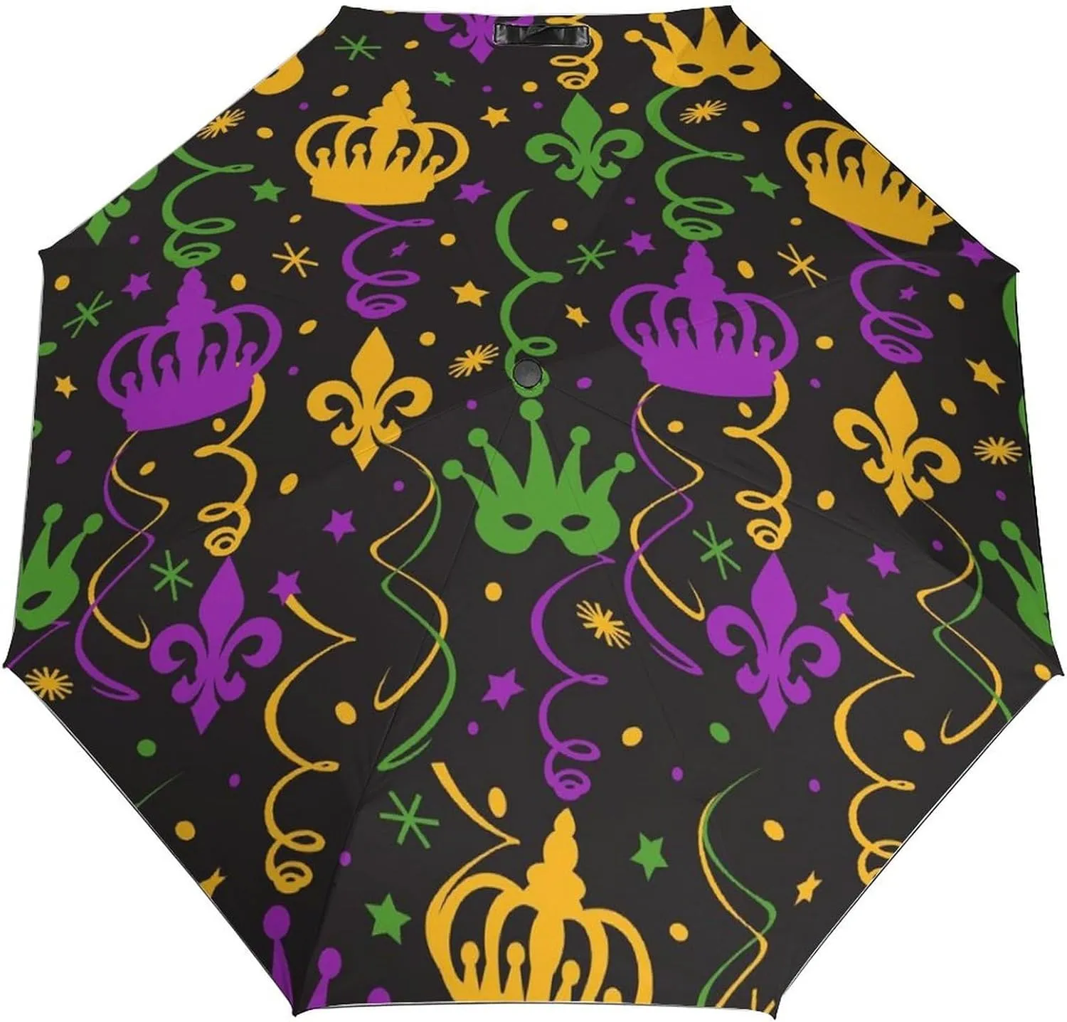 Windproof Travel Umbrellas for Rain,Underwater Creatures Durable & Compact Umbrella-Waterproof Canopy for Backpack, Purse, Portable, Umbrella for Travel
