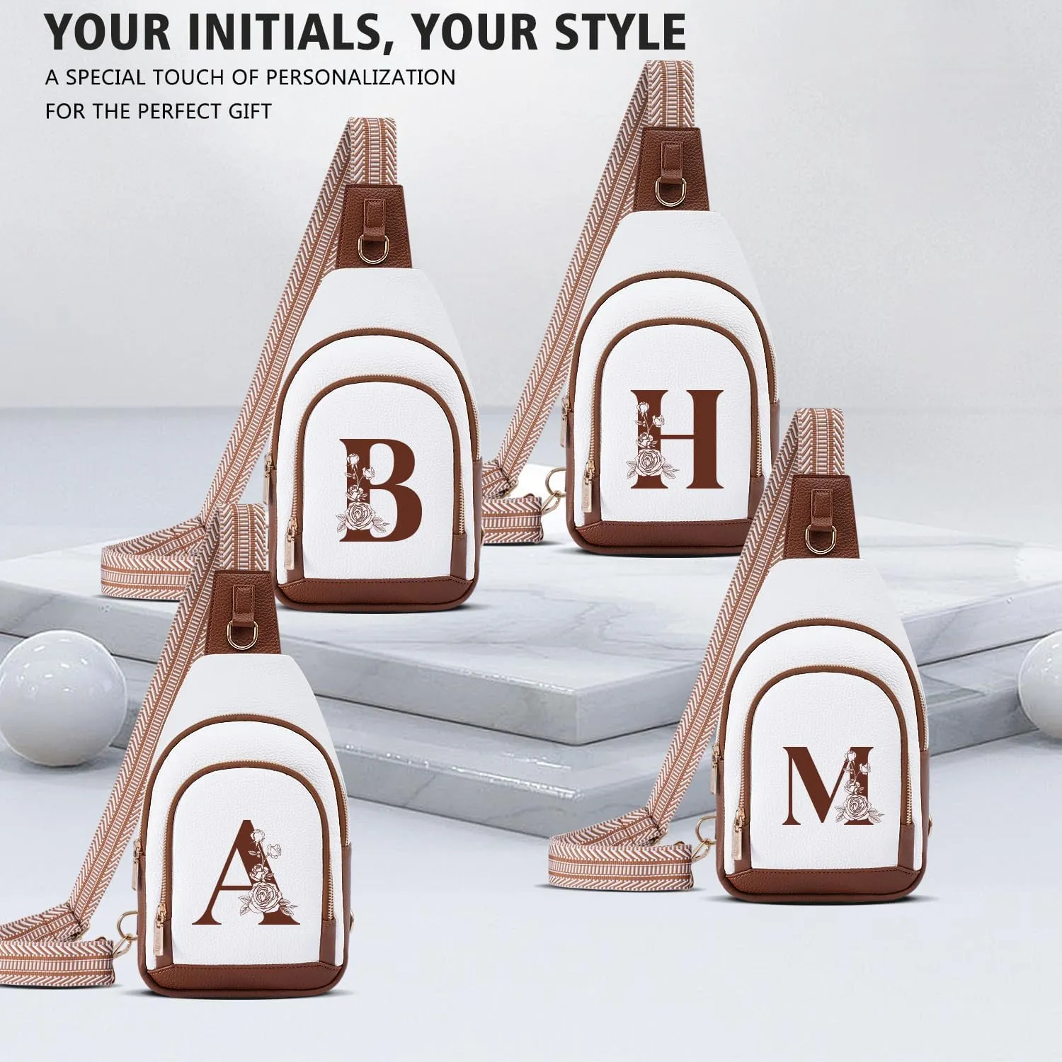 Women Crossbody Bag Sling Shoulder Purse Small Fanny Pack Side Cross Body Neighbor Host Birthday Long Soul Distance Relationships Manager Goodbye Going Away Good Luck I Miss You Job Promotion Gifts