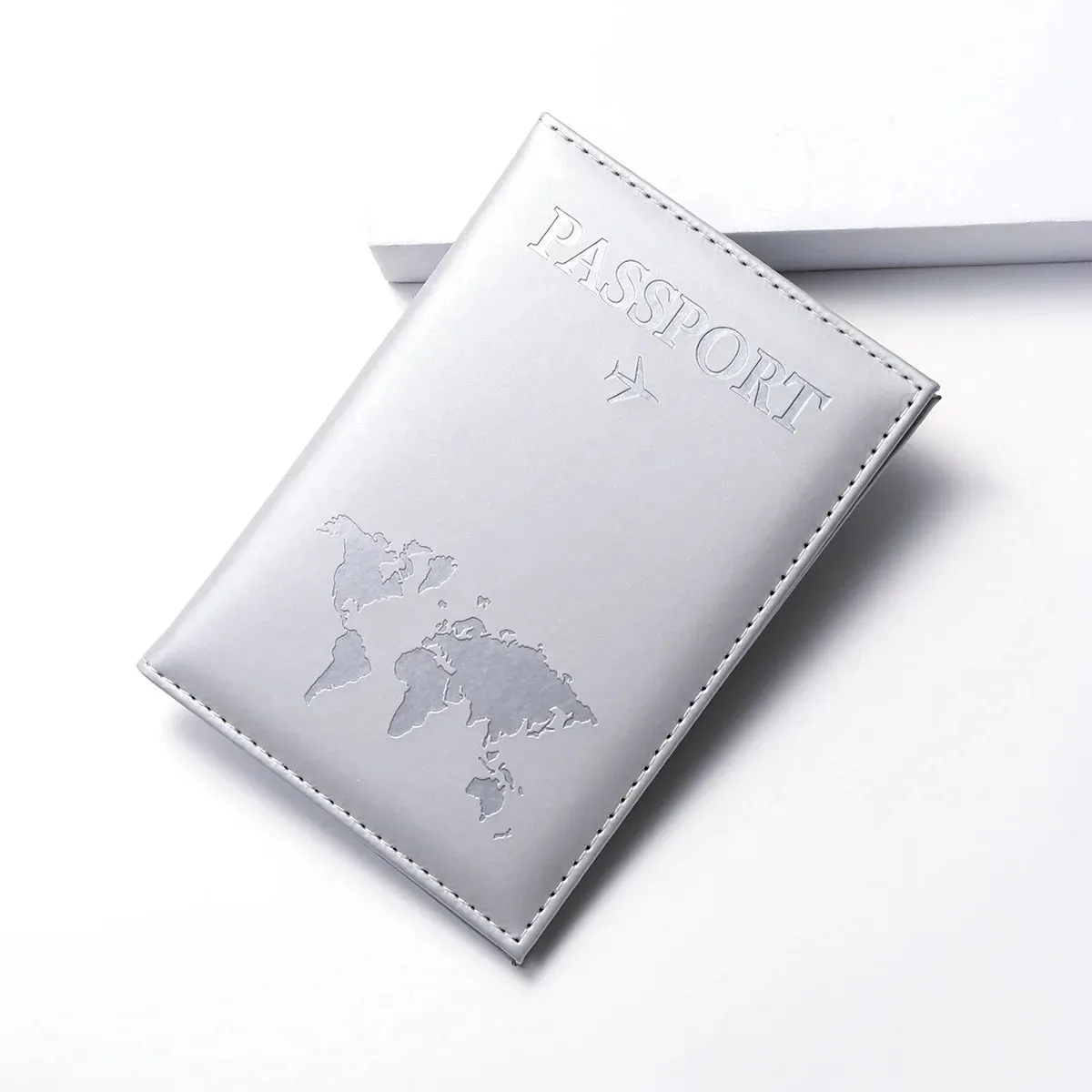 Women Men RFID Vintage Business Passport Covers Holder