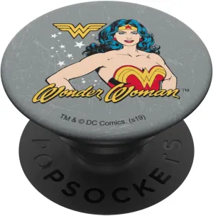 Wonder Woman Vintage Icon PopSockets Standard PopGrip