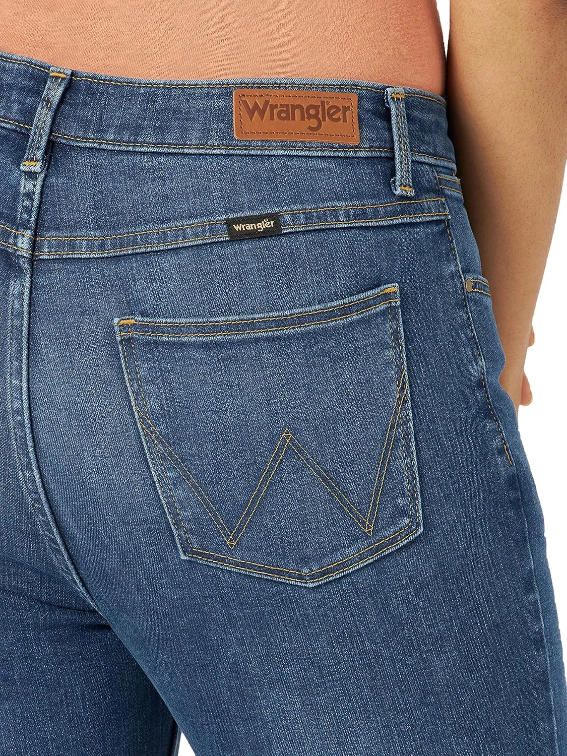 Wrangler Women's High Rise Bold Boot Jean