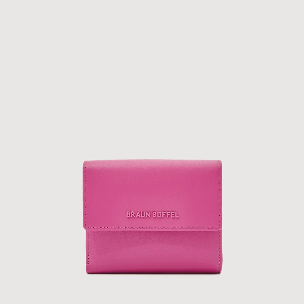 X BIFOLD SMALL WALLET WITH EXTERNAL COIN COMPARTMENT