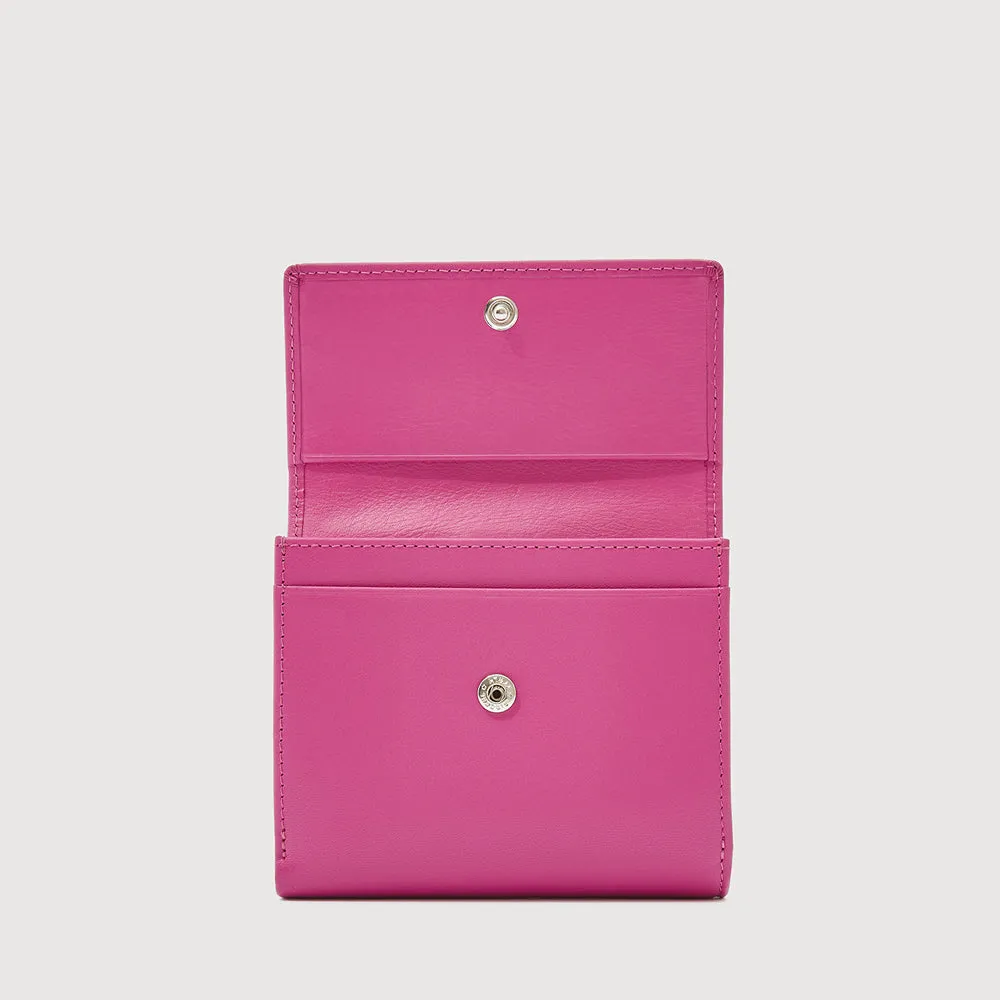 X BIFOLD SMALL WALLET WITH EXTERNAL COIN COMPARTMENT