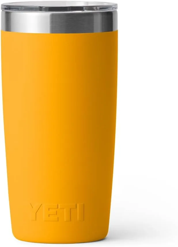 YETI Rambler 10 oz Tumbler, Stainless Steel, Vacuum Insulated with MagSlider Lid, Beekeeper