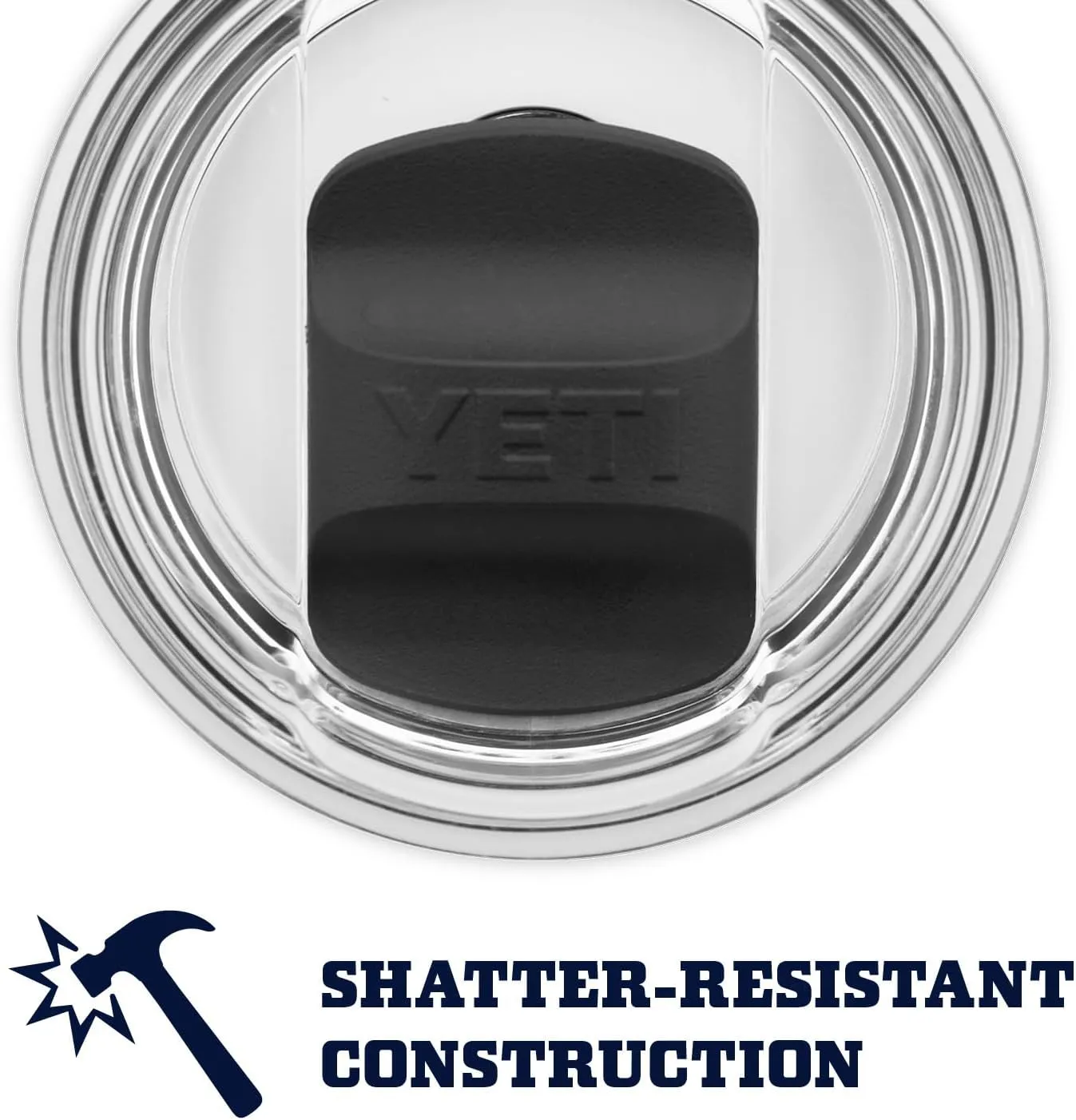 YETI Rambler 10 oz Tumbler, Stainless Steel, Vacuum Insulated with MagSlider Lid, Big Sky Blue