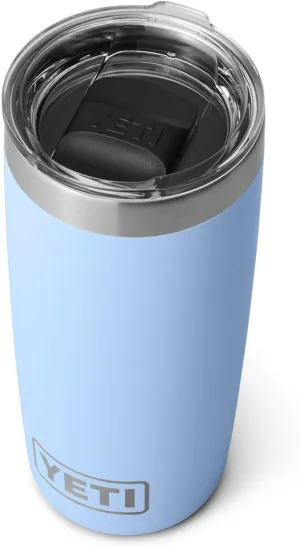 YETI Rambler 10 oz Tumbler, Stainless Steel, Vacuum Insulated with MagSlider Lid, Big Sky Blue