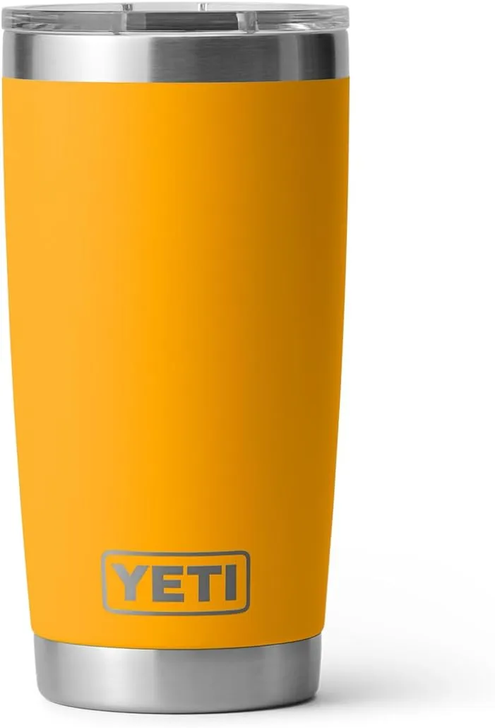 YETI Rambler 20 oz Stainless Steel Vacuum Insulated Tumbler w/MagSlider Lid