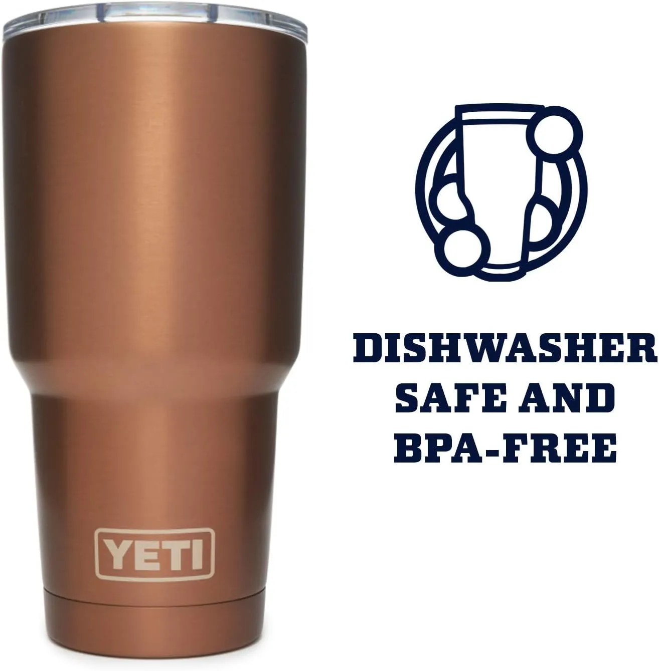 YETI Rambler 30 oz Stainless Steel Vacuum Insulated Tumbler w/MagSlider Lid