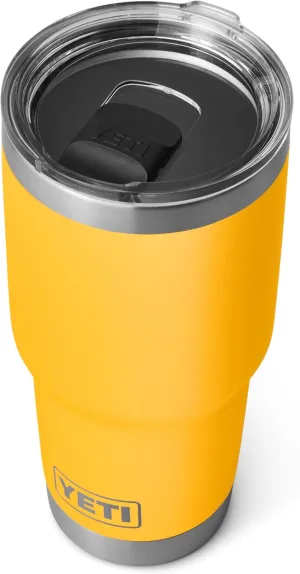 YETI Rambler 30 oz Tumbler, Stainless Steel, Vacuum Insulated with MagSlider Lid, Alpine Yellow