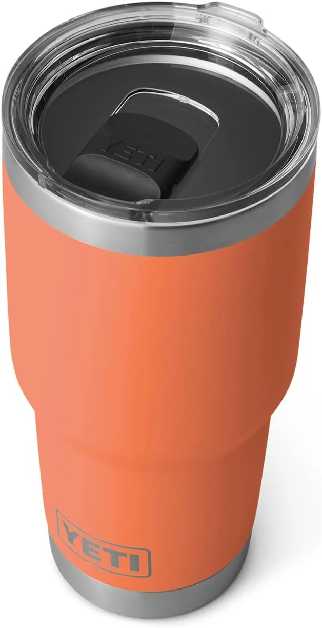 YETI Rambler 30 oz Tumbler, Stainless Steel, Vacuum Insulated with MagSlider Lid, High Desert Clay