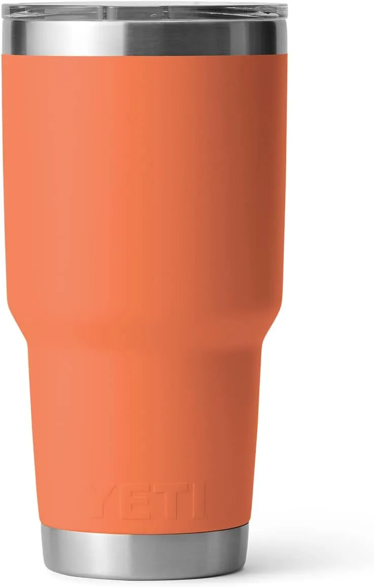 YETI Rambler 30 oz Tumbler, Stainless Steel, Vacuum Insulated with MagSlider Lid, High Desert Clay