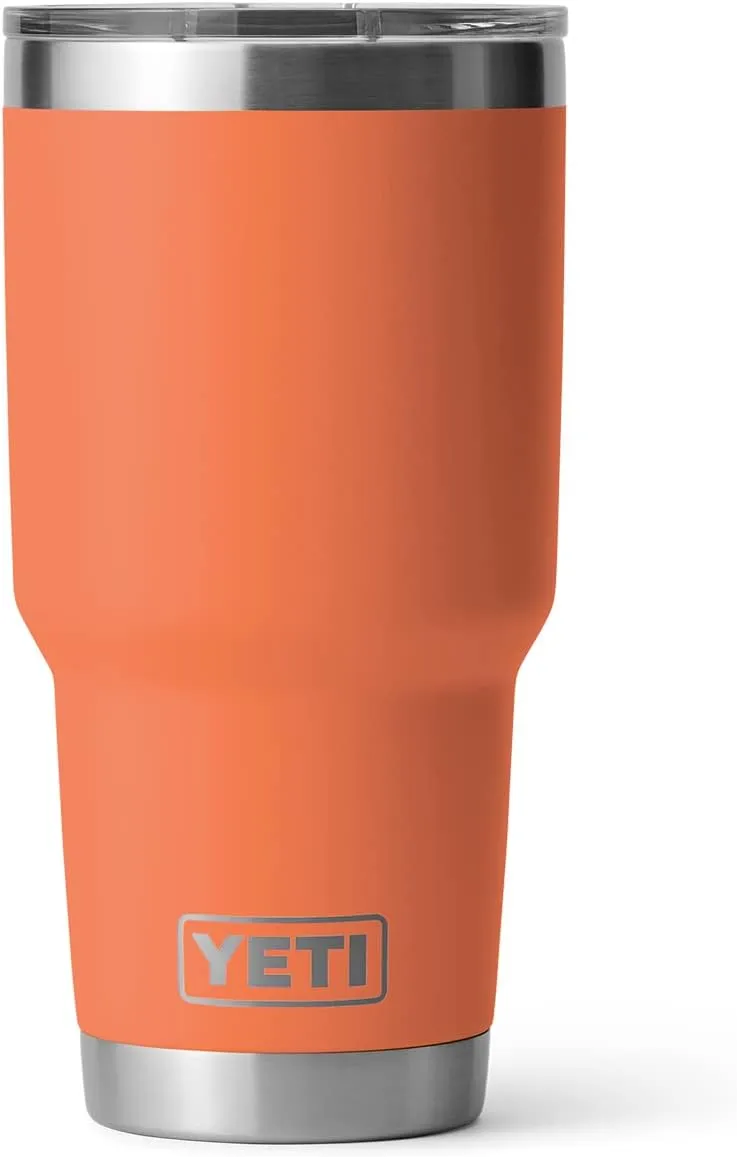 YETI Rambler 30 oz Tumbler, Stainless Steel, Vacuum Insulated with MagSlider Lid, High Desert Clay