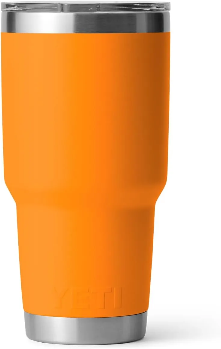 YETI Rambler 30 oz Tumbler, Stainless Steel, Vacuum Insulated with MagSlider Lid, King Crab