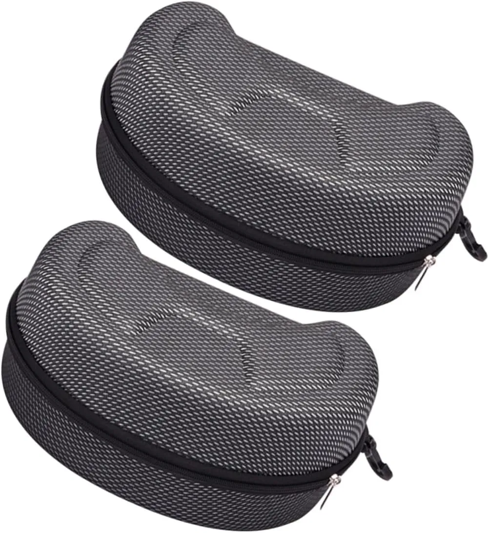 Zerodeko Motorcycle Goggle Storage Pack Ski Goggle Case Portable Design Soft Padding
