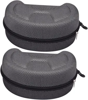 Zerodeko Ski Goggles over Glasses Storage Large Hard Case for Ski Goggles Motorcycle Glasses Case Stylish Camouflage Design