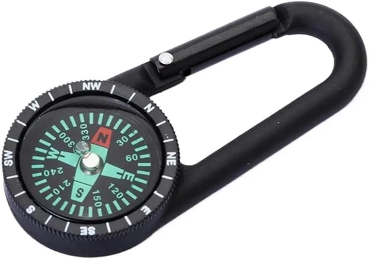 Zinc Alloy Compass Outdoor Hiking Buckle North Needle Lugga Accessories Accessories Compass