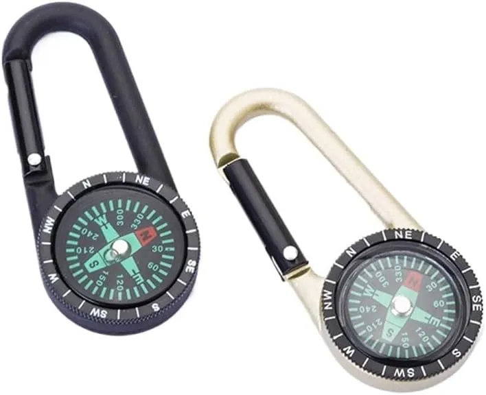 Zinc Alloy Compass Outdoor Hiking Buckle North Needle Lugga Accessories Accessories Compass