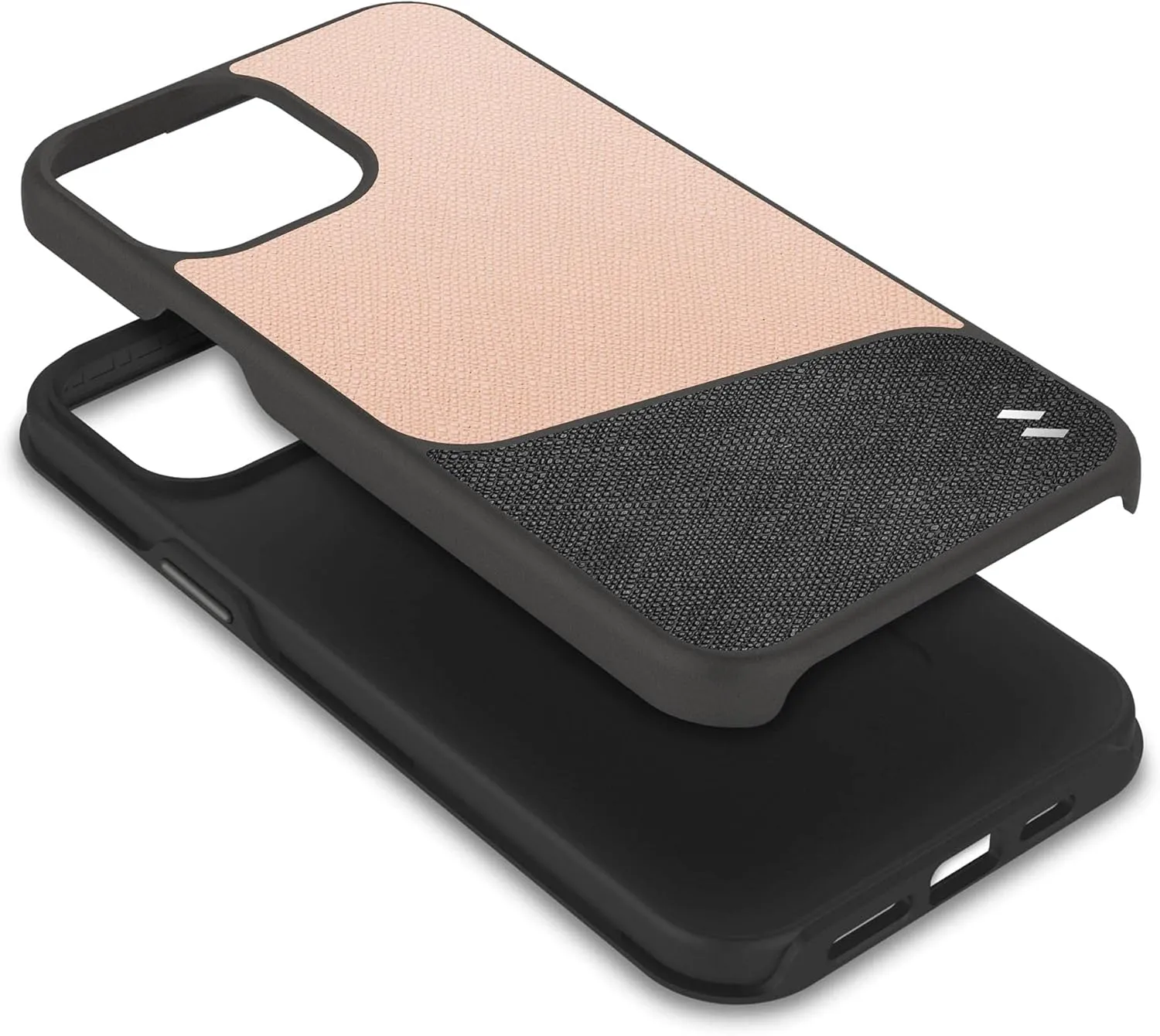 ZIZO Division Series for iPhone 12 Mini Case - Sleek Modern Protection - Saffiano Blush